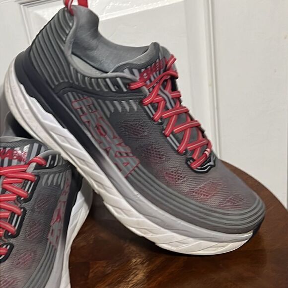 ?? HOKA ONE ONE BONDI 6 Running Shoes - Men Sz 10 - Good‎ Condition ?? main image 13